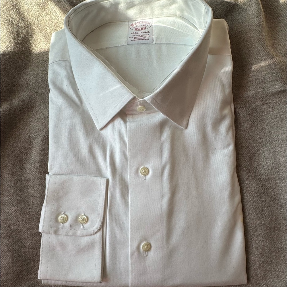 Brooks Brothers White Dress Shirt